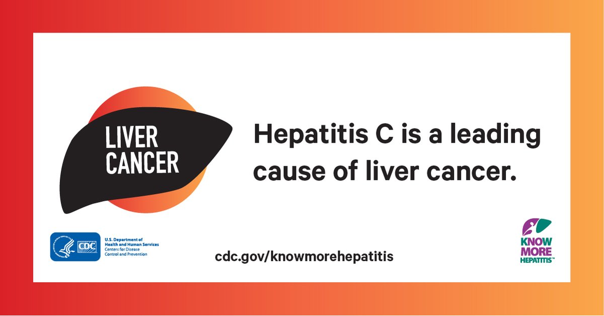 CDPHE's tweet photo. Left untreated, hepatitis C can lead to serious liver problems, including liver cancer. CDC now recommends all adults get tested for #hepatitisC. Talk to your doctor. It could save your life. #KnowHepC https://t.co/TNB7O9px6v https://t.co/dWu1oG2AKJ