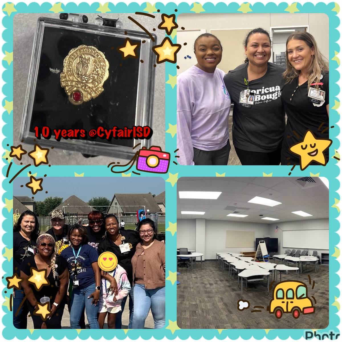 That’s a wrap of 12 years teaching and 10 years @CFISDAndre. Thank you to the best 2nd grade team and assistant principal. Here is to summer and some much needed relaxation. @CyFairISD #2ndtonone #Bringingoutthebest