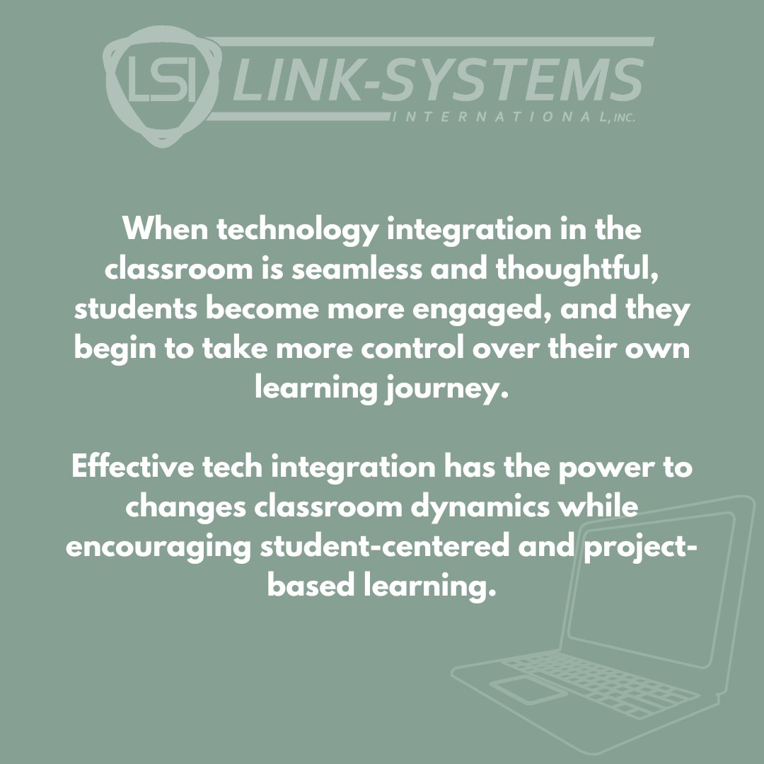 Learn more about how we help educators integrate tech in a student-centric way:

link-systems.com

#StudentSuccess #TechIntegration #StudentCentered #ProjectBased #EdTech #LinkSystemsInternational