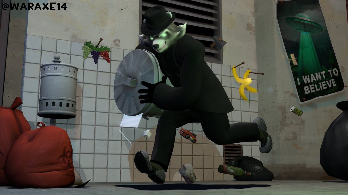 waraxe14's tweet photo. I'm the trashman!
#TF2  #gmod #art https://t.co/s6YktH4F8L