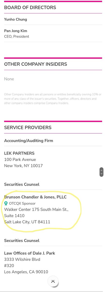 BiG_Moe_Crypto's tweet photo. $MTRT NEW SECURITY COUNSEL was just added for MTRT on OTC website OTCQX sponsor approved!!! means their financials will be audited..huge for investor confidence. QX coming soon!!
Brunson Chandler & Jones, PLLC๏ฟผOTCQX Sponsor
https://t.co/2C56GNiIdf https://t.co/UGvBP7VJqR