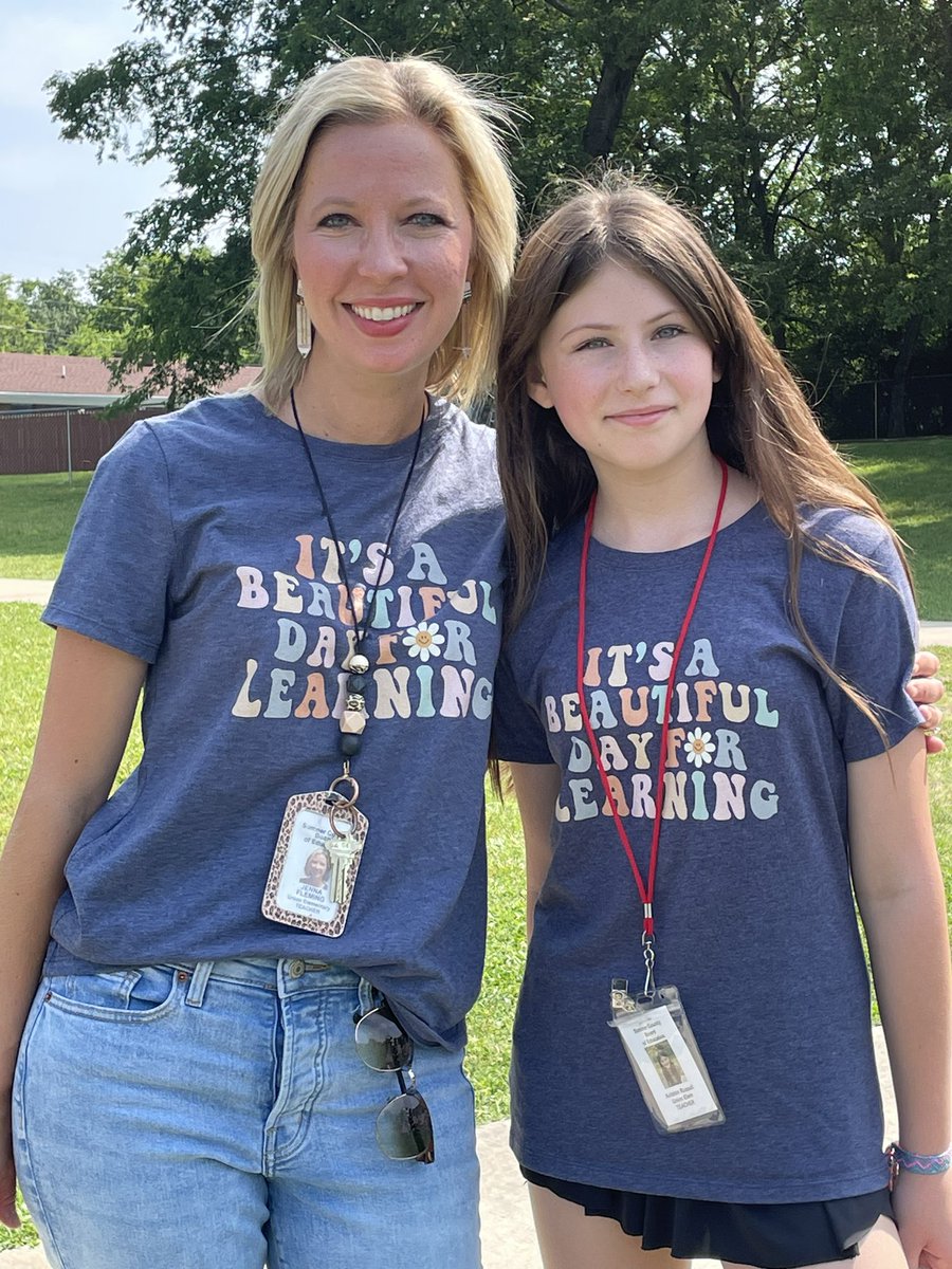 JennaFleming81's tweet photo. My teacher of the day led our class so well! She spoke up in front with confidence, which was a brave step for her. We enjoyed lunch with a couple of her friends and some Chick-Fil-A. It was a great day! #fleming5thforce https://t.co/uFNBXfK2MN