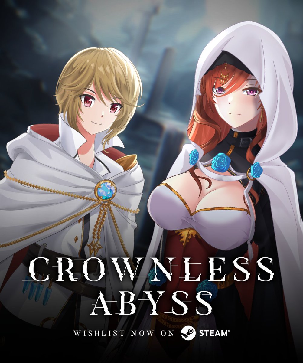 xurzerth's tweet photo. We are happy to announce that Crownless Abyss now officially has a Steam page!

Wishlist Crownless Abyss on Steam now!
https://t.co/5WBTZKUkZy

Follow us for more news and updates!

#gamedev #indiedev #RPGツクール #rpgmaker #roguelike #roguelite https://t.co/IxD1DAwyRQ