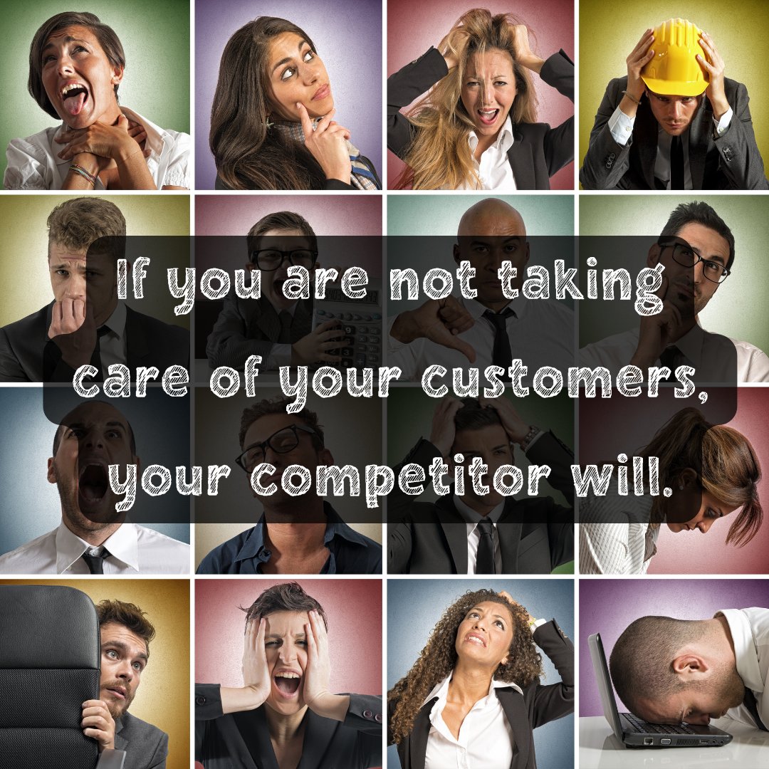 LocalMagnifier's tweet image. If you are not taking care of your customer, your competitor will.