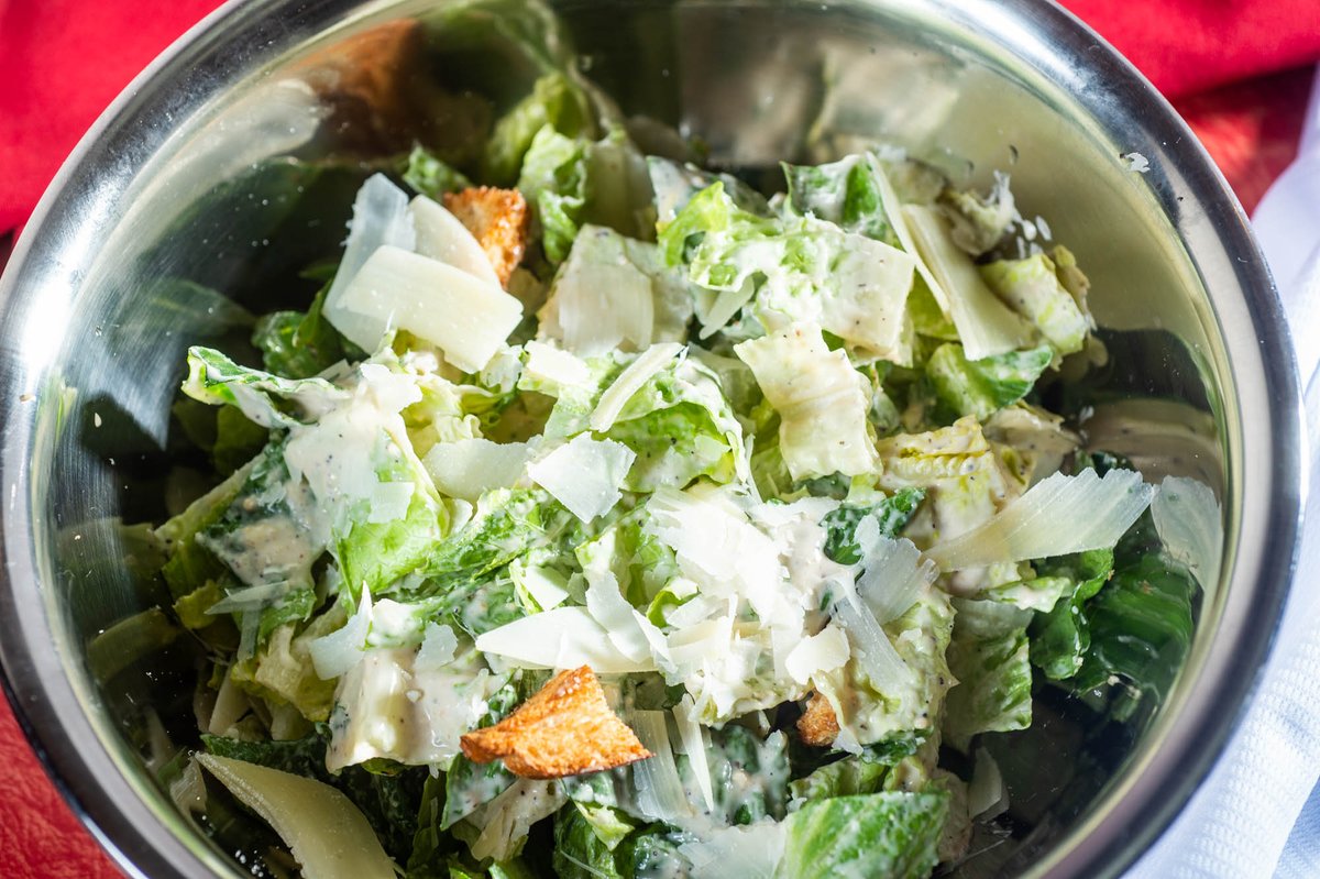 MitchTavern's tweet photo. A perfect photo of our Caesar Salad https://t.co/DLWaLFcEfL