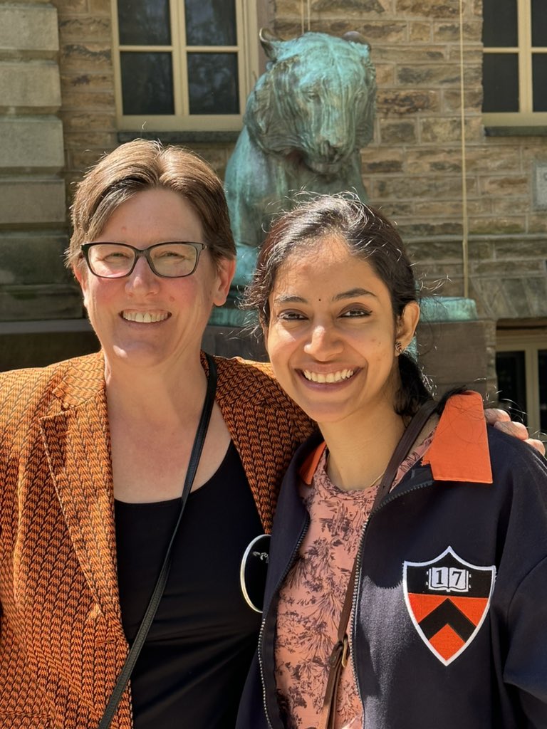 jrexnet's tweet photo. Awesome connecting with @vibhaa14 at #PrincetonReunions! https://t.co/pFjtG36wRm