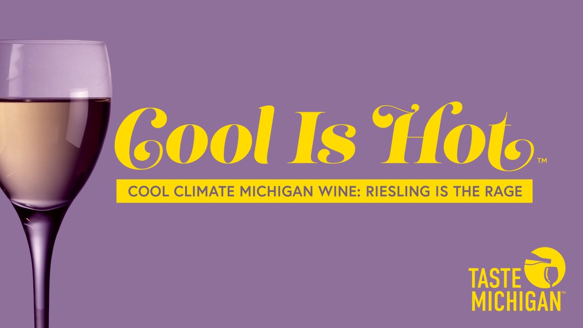 It’s time for cool climate Michigan Wine. Michigan Riesling pairs with every occasion. Especially being cool. 
Learn more at TasteMichigan.org
#TasteMichigan #TasteMichiganWine #MichiganWine #MIWine #DrinkMIWine #DrinkLocal #LocalWine #TasteTheSeasons #CoolIsHot #Wine