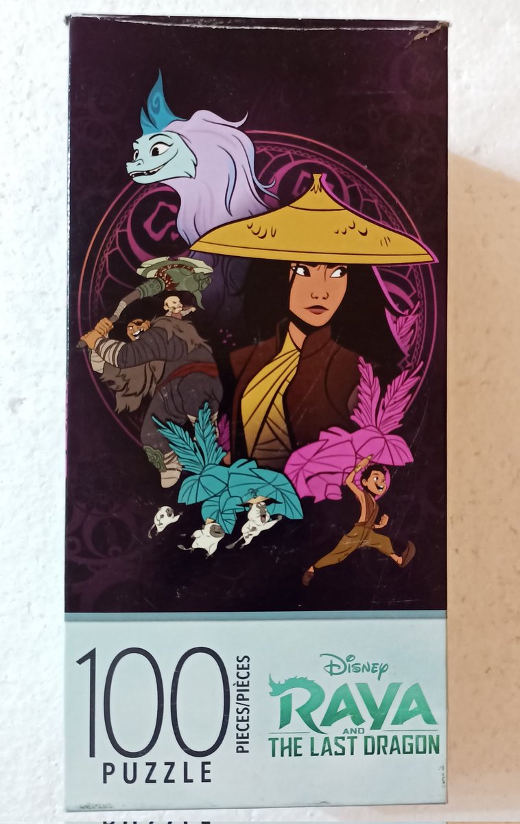 geekbroll's tweet photo. Raya and the Last Dragon - 100 Piece Puzzle - 2020 Cardinal Puzzle - UPC: 7-78988-39207-2

#rayaandthelastdragon #dragons #disneyprincess #disneypuzzles #disneyplus #puzzle #puzzles #spinmaster #jigsawpuzzle #jigsawpuzzles #spinmasterpuzzles https://t.co/GdkE5Zv3Y2