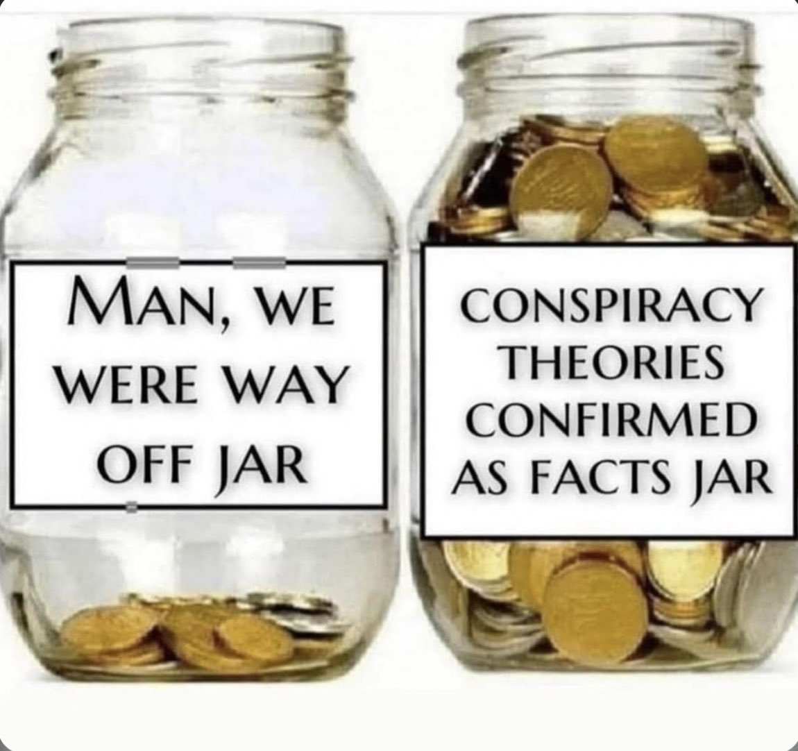 “Conspiracy theories”