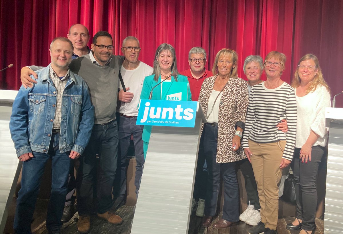 Per últim, donar gràcies a tot l’equip de campanya i llista que han treballat de valent des del mes d’octubre amb nombrosos actes i reunions per fer-ho possible!