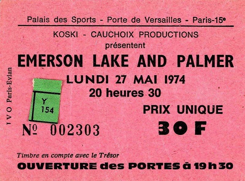 EMERSON, LAKE & PALMER❗️

Today, May 27,

in 1971, ELP played a show at 
Hatch Memorial Shell, Boston, MA‼️

in 1974, at Palais des Sports, Paris, France‼️

#EmersonLakeandPalmer #ELP #KeithEmerson @keith_n_emerson #GregLake @GregLakeWebsite #CarlPalmer @ELP_carl