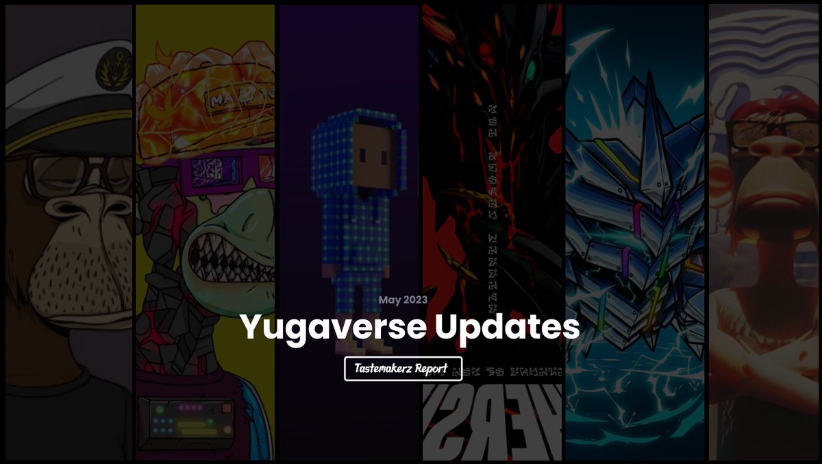 Yugaverse in May:
✅ <a href="/dalegre/">Daniel Alegre</a> aped into BAYC
✅ Welcome new CTO of Yuga
✅ Meebits turned 2
✅ Layer 2 &amp; 3 collab
✅ M2 Demo
✅ HV-MTL EVO reveal
✅ LOTM Game reveal
✅ Ape Accelerator

June brings the 🔥:
🤖 HV-MTL EVO2
☄️ LOTM  this summer
👴 10KTF x Otherside Lore