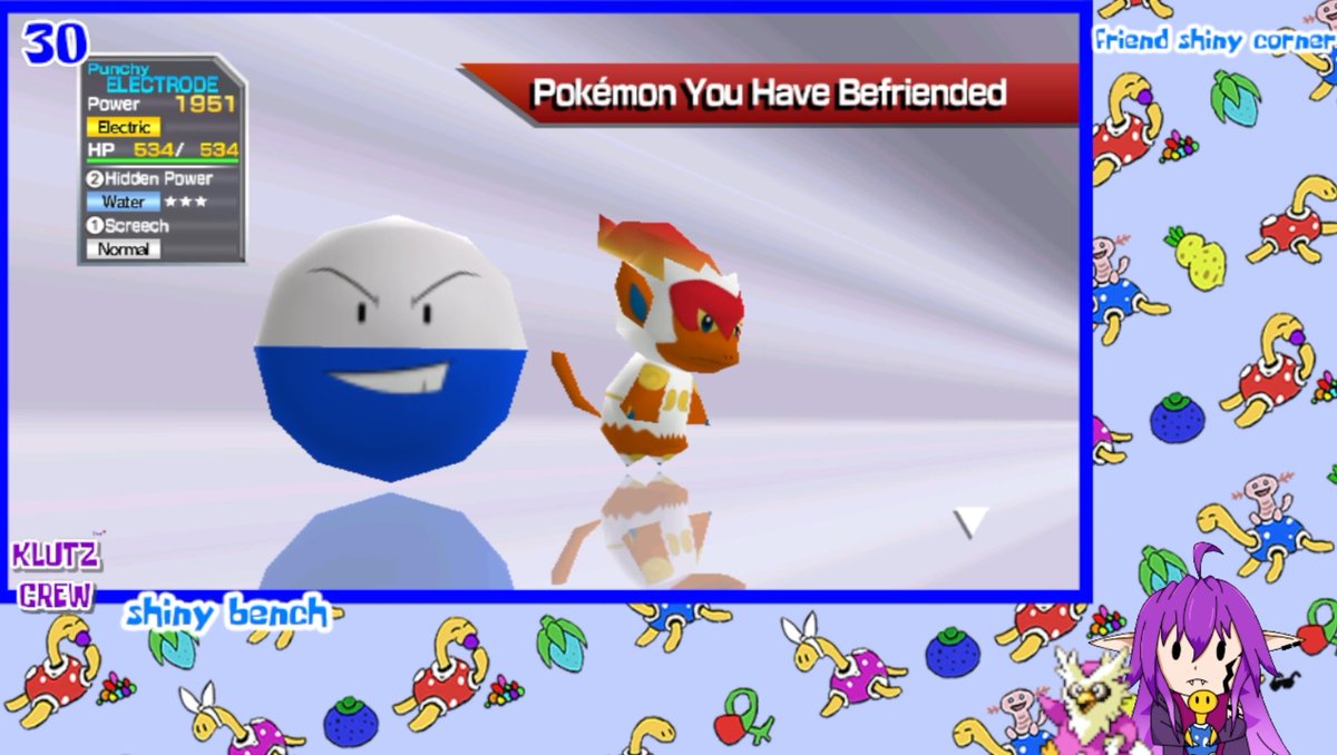 MlrandomV's tweet photo. ending day one of #RumbleWeekend with 5 shinies. most were dupes but got 2 new ones https://t.co/nNhPc0SZHx