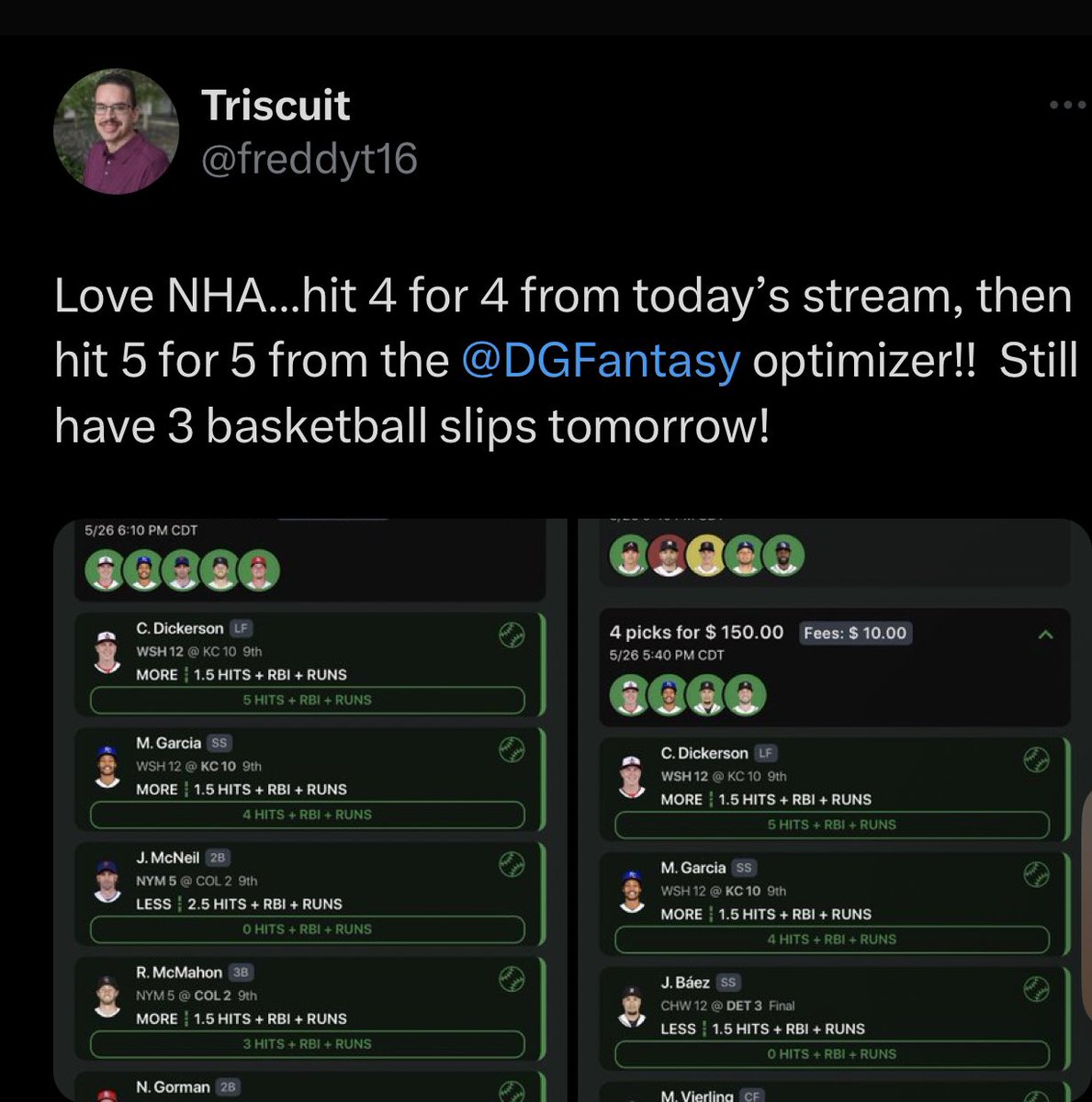 Daily Grind Fantasy Sports on Twitter "What a day for DGF! Another