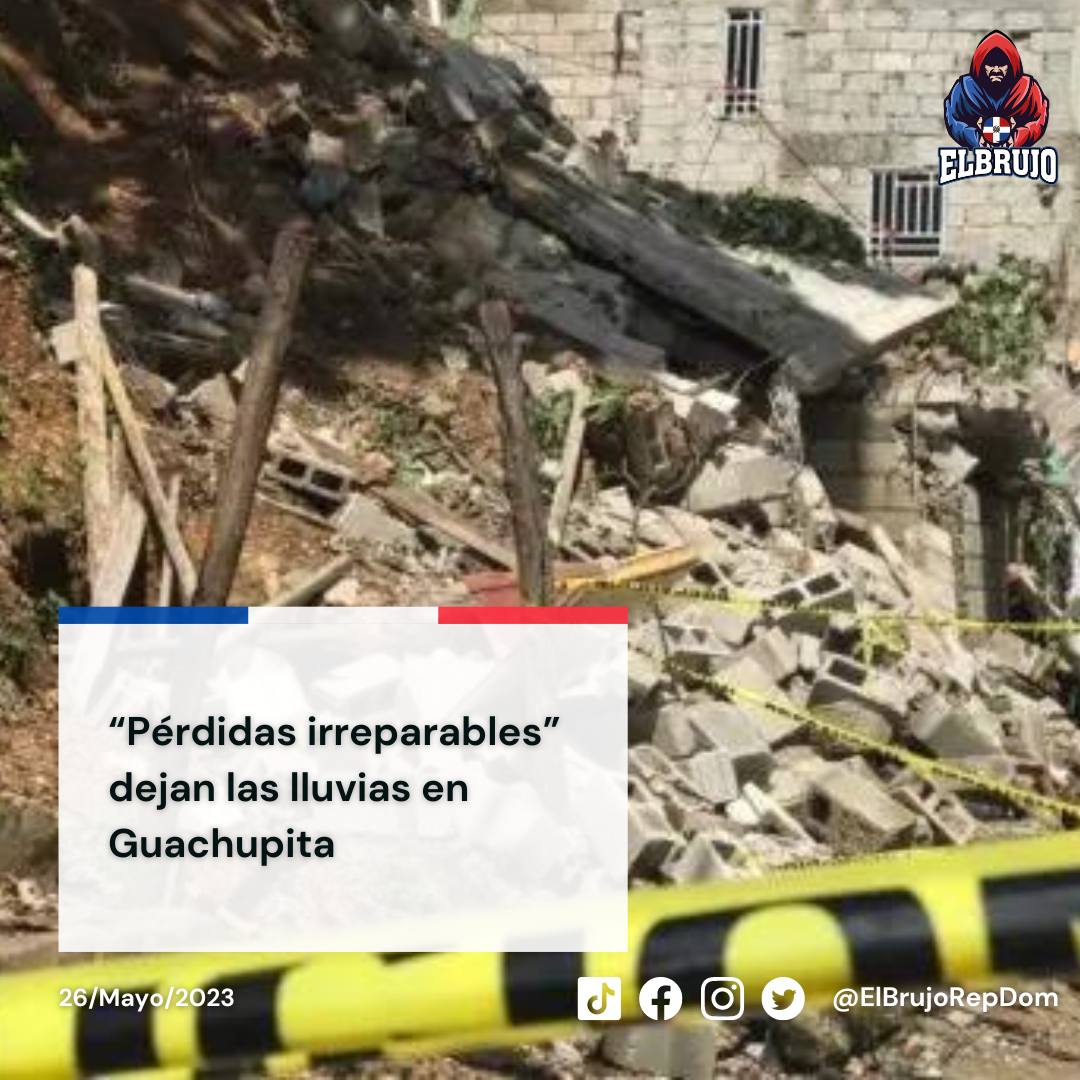 Un taller de colchones fue afectado por el deslizamiento, producto de las lluvias, quedando en escombros. Eddy Gonzalez quién presuntamente se encontraba laborando en el lugar, está siendo buscado por la Defensa Civil.

#RepúblicaDominicana #Guachupita #Lluvias #DefensaCivil