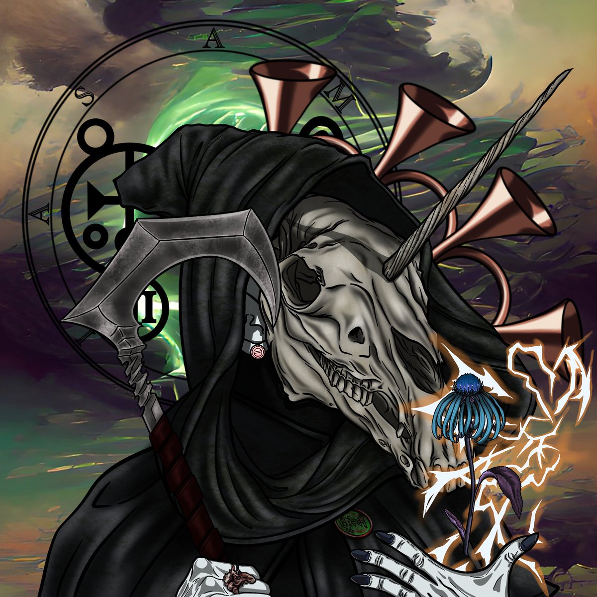 ArsGoetiaX's tweet image. 👹 New Summoning 67/72👹 

Amduscias

On 🔔 !

Summon Amduscias  with Ethereum, sandalwood and light blue candles during the night 🕯️🌿👻😈

👇🏻 NFT
opensea.io/assets/ethereu…

👇🏻 Collection
opensea.io/collection/ars…

#arsgoetiax #NFTs #NFTCommunity #NFT