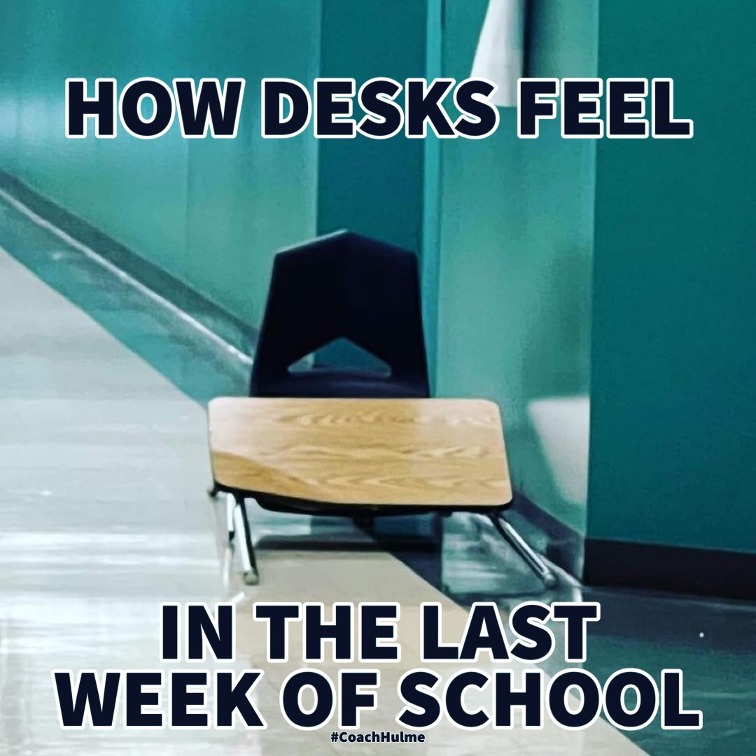 I did not realize that my desk would make such a big impact today!!!

…it’s getting so big, it’s meme worthy…LOL.

#education #teachers #teachervibes #teacherhumor #teachersofinstagram #lastdayofschool #lastweekofschool #CoachHulme #ChrisHulme #desk #desksetup #deskgoals