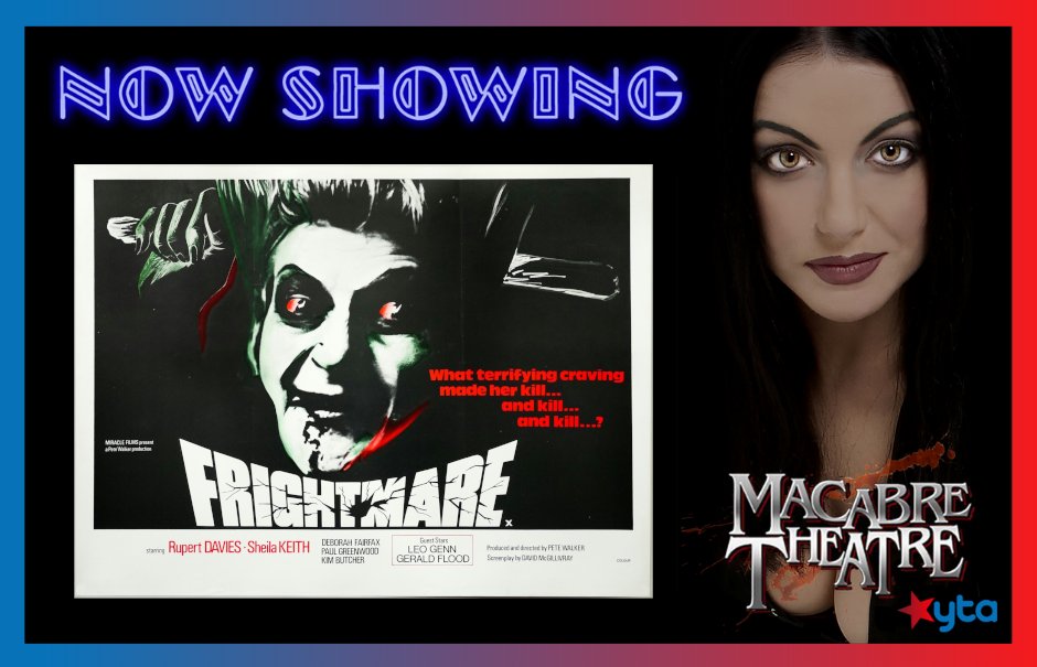 TONIGHT 8/7c on our YTA fam...

Catch another PEC-Tacular #MacabreTheatre STARRING our AMAZING friends @IvonnaCadaver @BPMunster!

Tonight's Double Feature: FRIGHTMARE!

PREVIEW: youtube.com/watch?v=PsqdIZ…

SCHEDULE: tvpassport.com/tv-listings/st…

@ytanetwork @InvincibleEnt @CriticalBlast