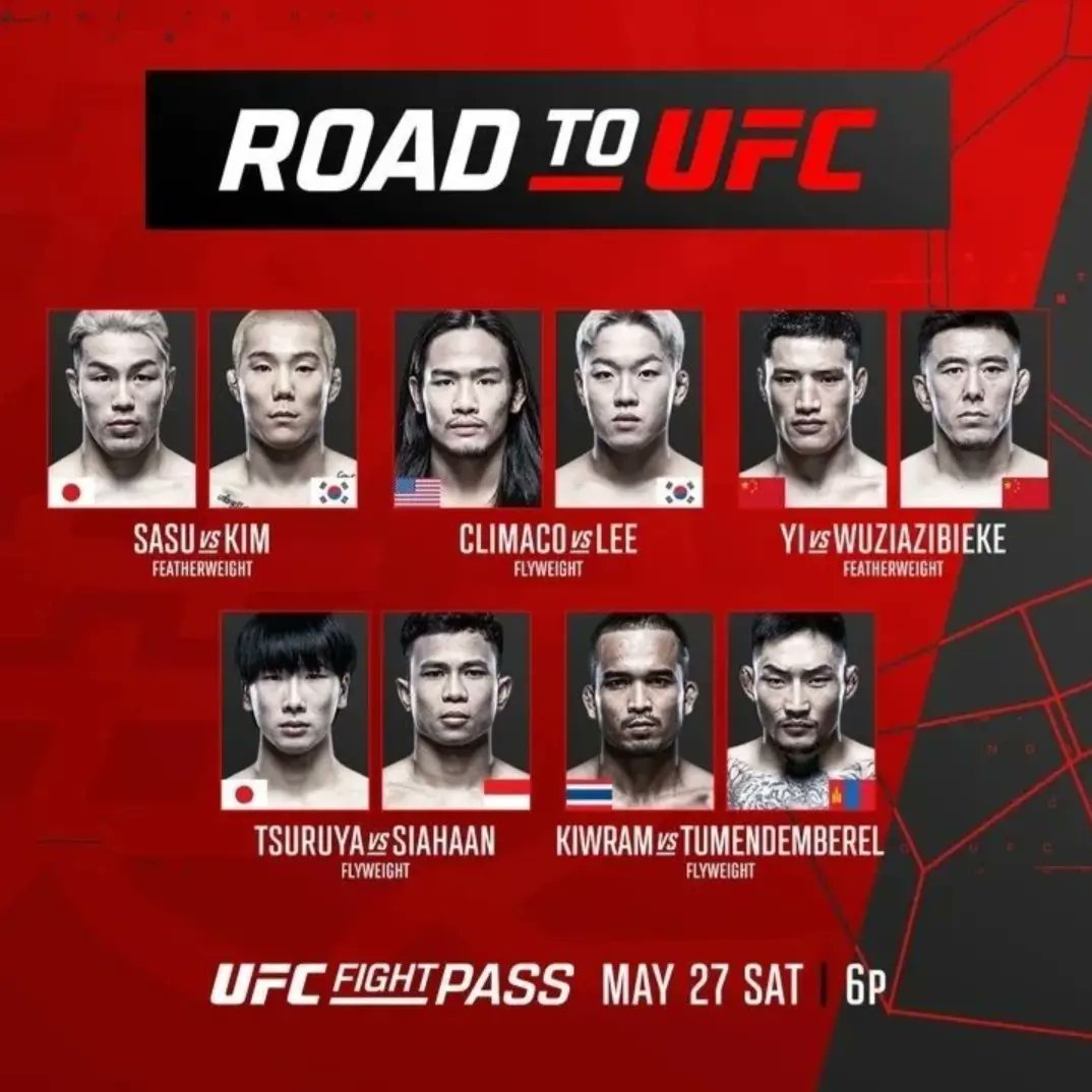 Marcel Dorff ๐ณ๐ฑ๐ฎ๐ฉ on Twitter "RoadToUFC Episode 1 6AM ET 3AM PT 11AM