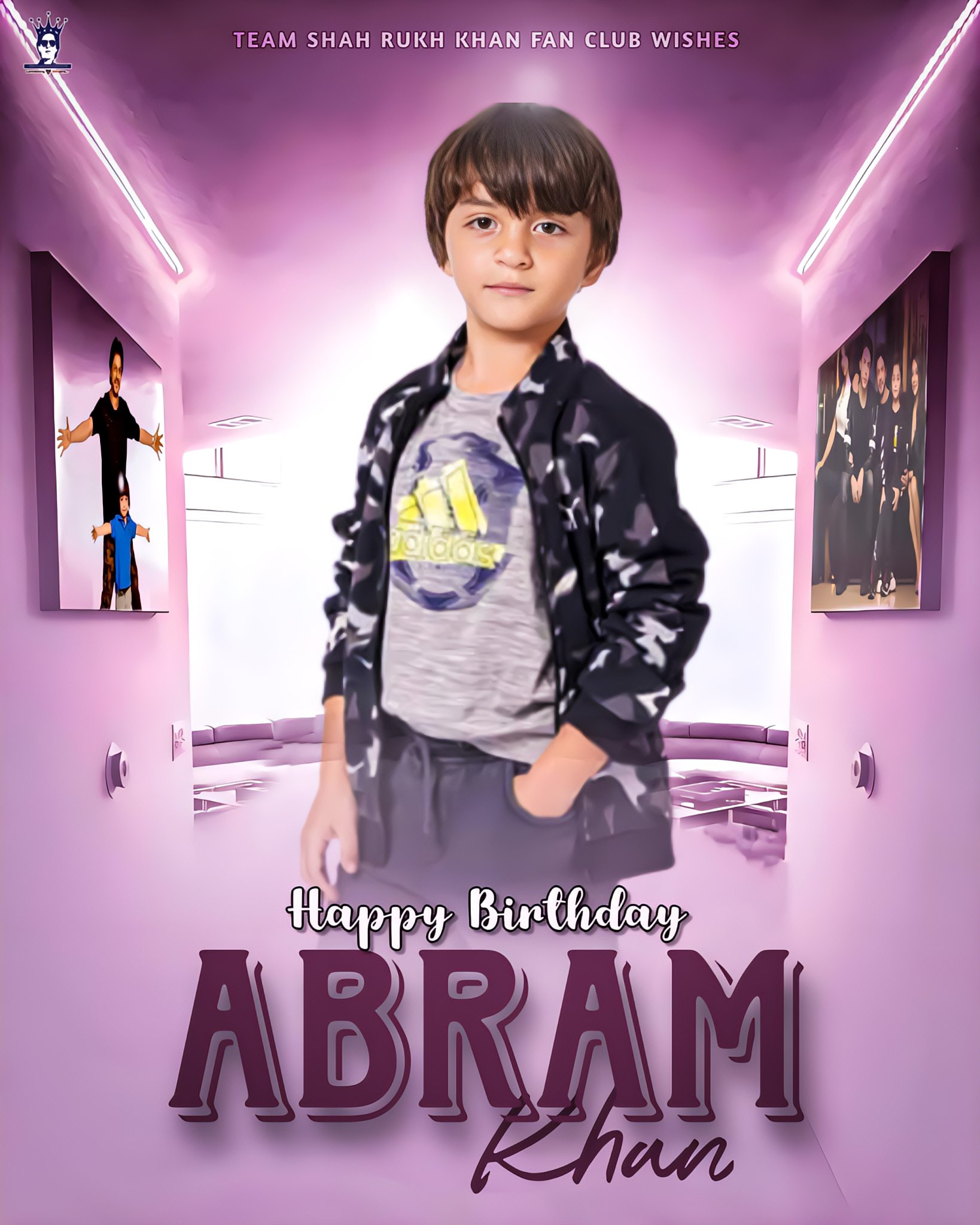 Team Shah Rukh Khan Fan Club wishes Prince a very happy birthday  