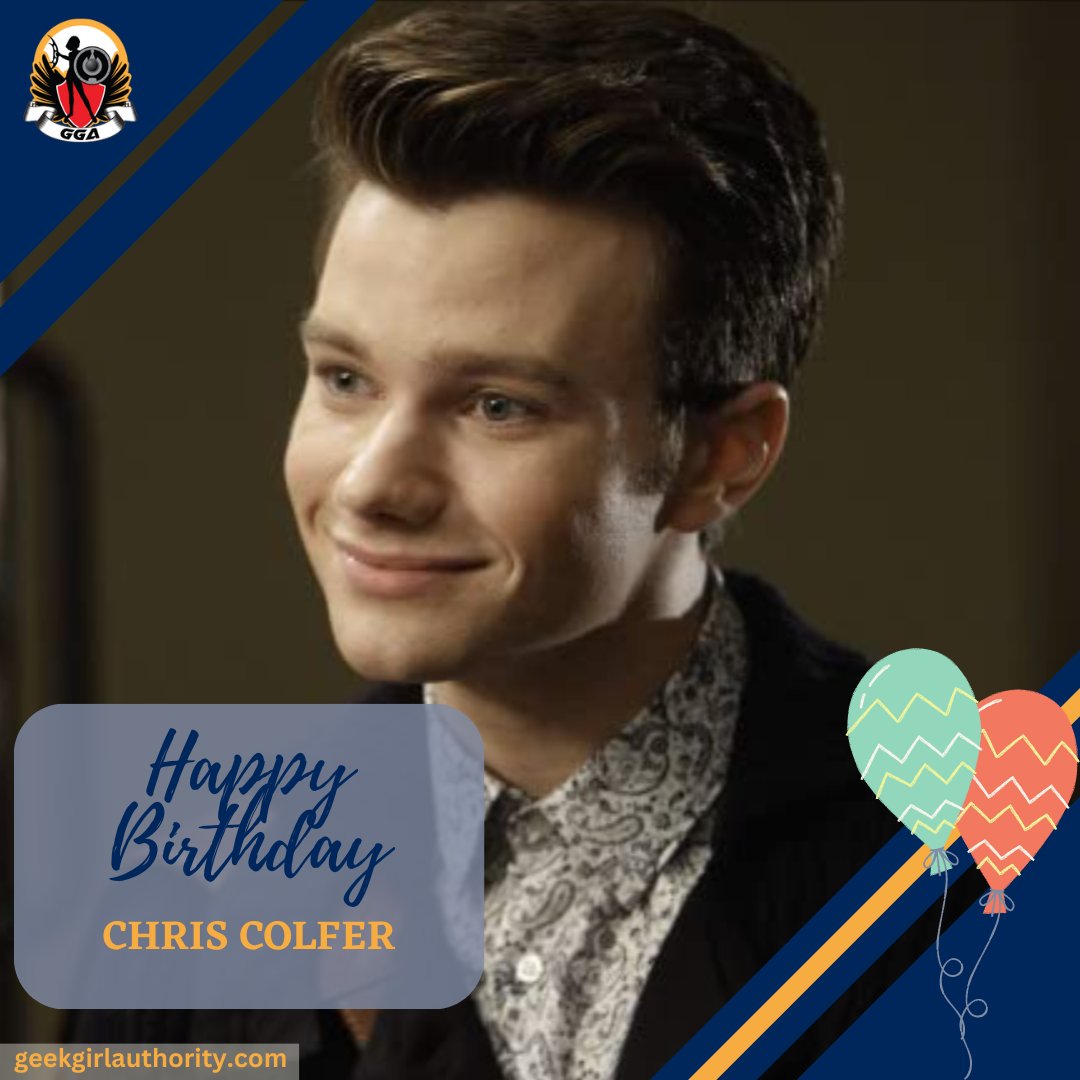 Happy Birthday, Chris Colfer! 