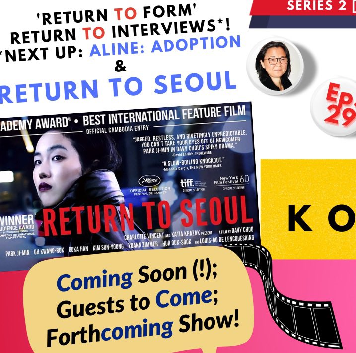 NoSoKoPo's tweet photo. In episode 29, we ANNOUNCE our 1st Special Guest of the series.  Adoptee #AlineGiordano will talk about the film, “RETURN TO SEOUL” &amp; more!  
#ReturnToSeoul #RetouràSéoul #retouraseoul #리턴투서울 
#KoreanDiaspora #koreanfrench #frenchkorean #davychou #parkjimin 
#koreanadoptee https://t.co/i2oQ4Z3Oqw