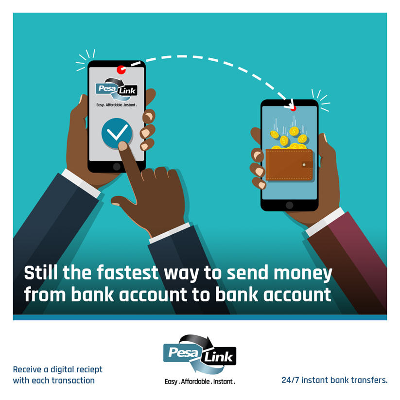 Enjoy affordable, secure &amp; instant payments from your bank account with PesaLink. Access PesaLink from bank App, USSD  &amp; Web and make a payment with PesaLinktoday. #PesaLink #businesspayments #fintech  #instantpayments #IPSLKenya #24/7