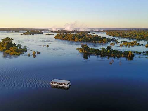 Wanna to take a relaxing sunset cruise in Zambezi river? Visit bit.ly/3nJfugr now

#sunsetcruise #victoriafalls #zambeziriver #africansunset #travelafrica #visitzimbabwe #cruiselife #naturelover #exploreAfrica #africaphotography #adventureseeker #sunsetphotography