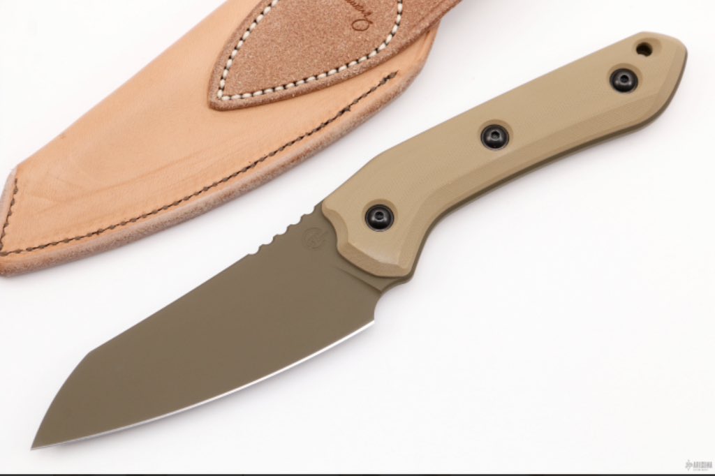 Really digging this fixed blade. May have to get one for an edc. Overlander by TJ Schwarz