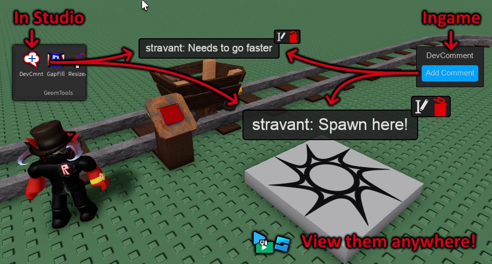 New plugin, comment in testing and live games and reflect those comments back to your edit sessions: devforum.roblox.com/t/2394717