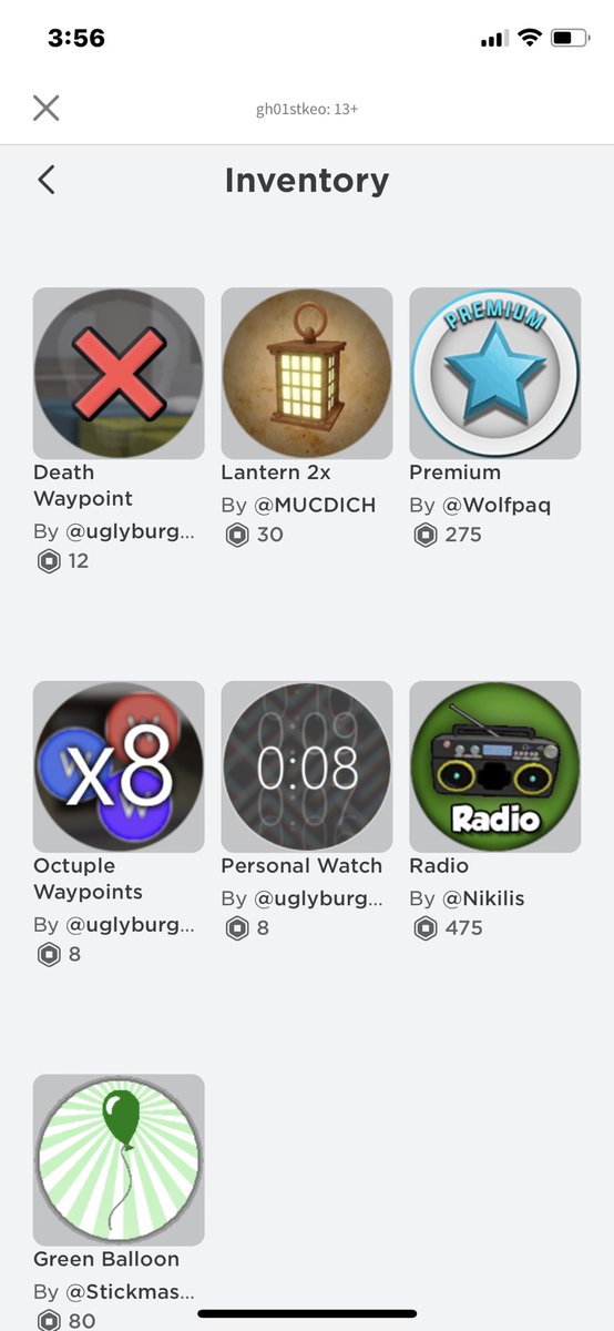 rxcheldarlinq's tweet image. selling roblox account!! (3.5k php)
user: gh01stkeo
- 60k rbx spent
- 8 avatar animations (has robot, ninja, werewolf, zombie)
- inventory open to check avatar items!!
#robloxtrade #robloxsell #robloxtrading #rhtrade #royalehightrade kw roblox sell royalehigh trading crosstrade