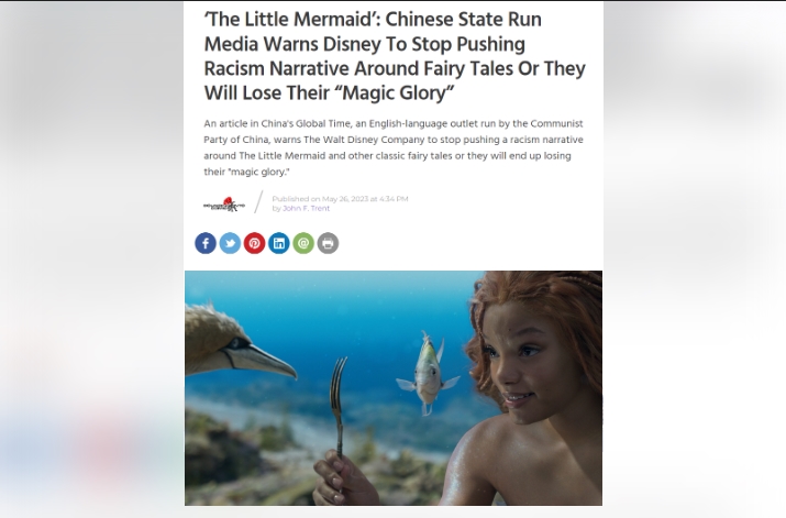 dave24144975's tweet image. 🤔🤔🤔

The Walt Disney Company is the one creating and spreading the entire racism narrative surrounding the film, “The controversy surrounding Disney’s forced inclusion of minorities in classic films is not about racism, but its lazy and irresponsible storytelling strategy. “