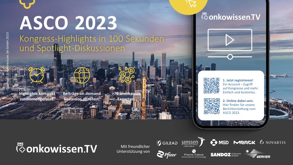 Am Donnerstag geht es auf den ASCO nach Chicago! Worauf freue ich mich? Die Diskussionen mit onkowissen TV stehen ganz oben! Alle freuen sich auf NATALEE, aber ich bin gespannt auf die Capecitabine-Studie beim met. Mammakarzinom: mit welcher Dosis muss man anfangen? We will see…