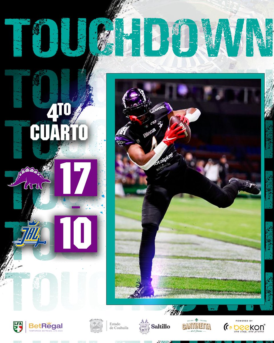 Así terminó el 3er cuarto en Saltillo 
#DinosDelNorte #playoffs