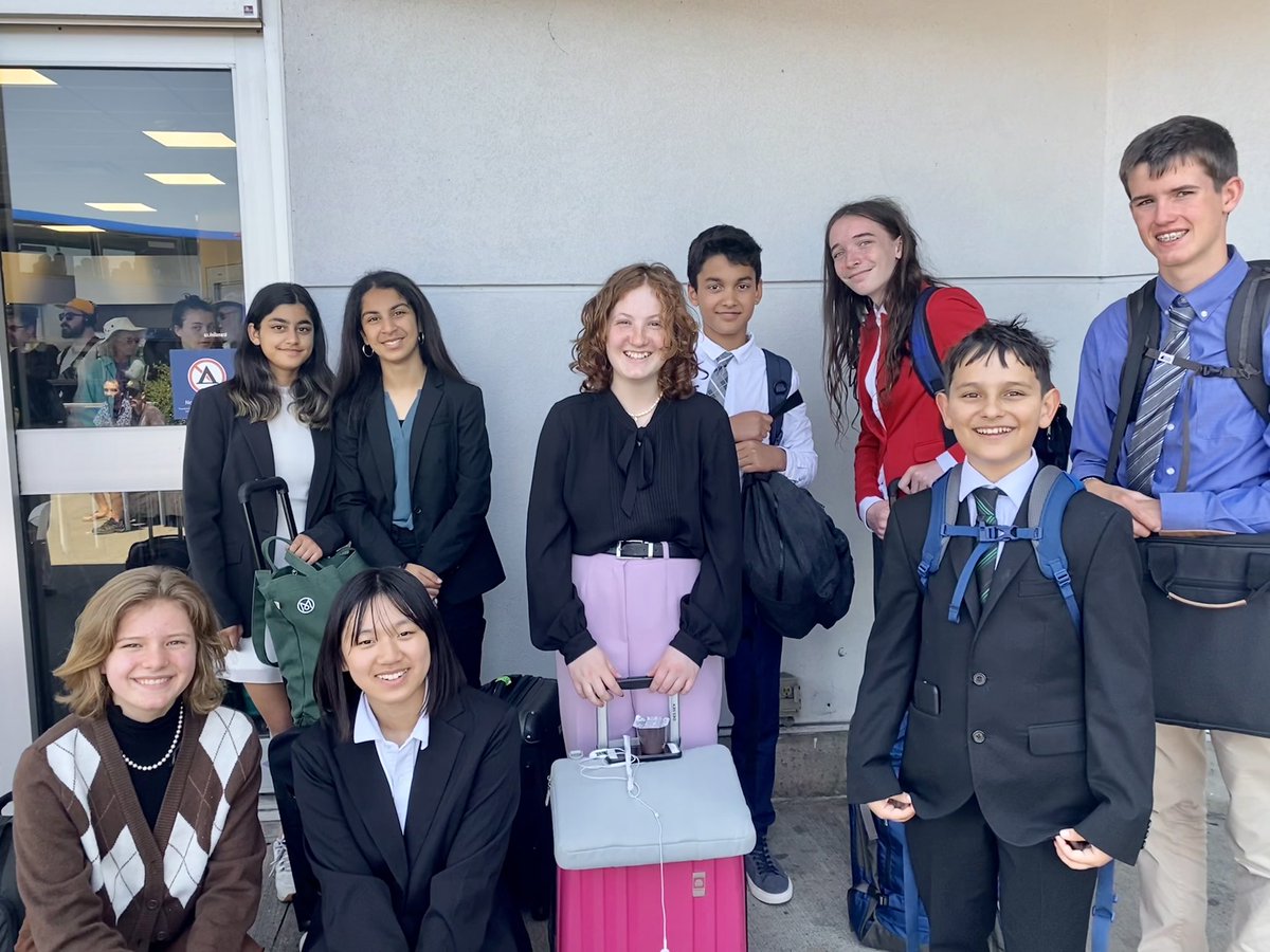 gnslit's tweet photo. It’s finally here! @glenlyonnorfolk MS students represent 10 countries across 4 different committees at #CAIMUN2023 @WallCentre https://t.co/V3QxwsNy6n