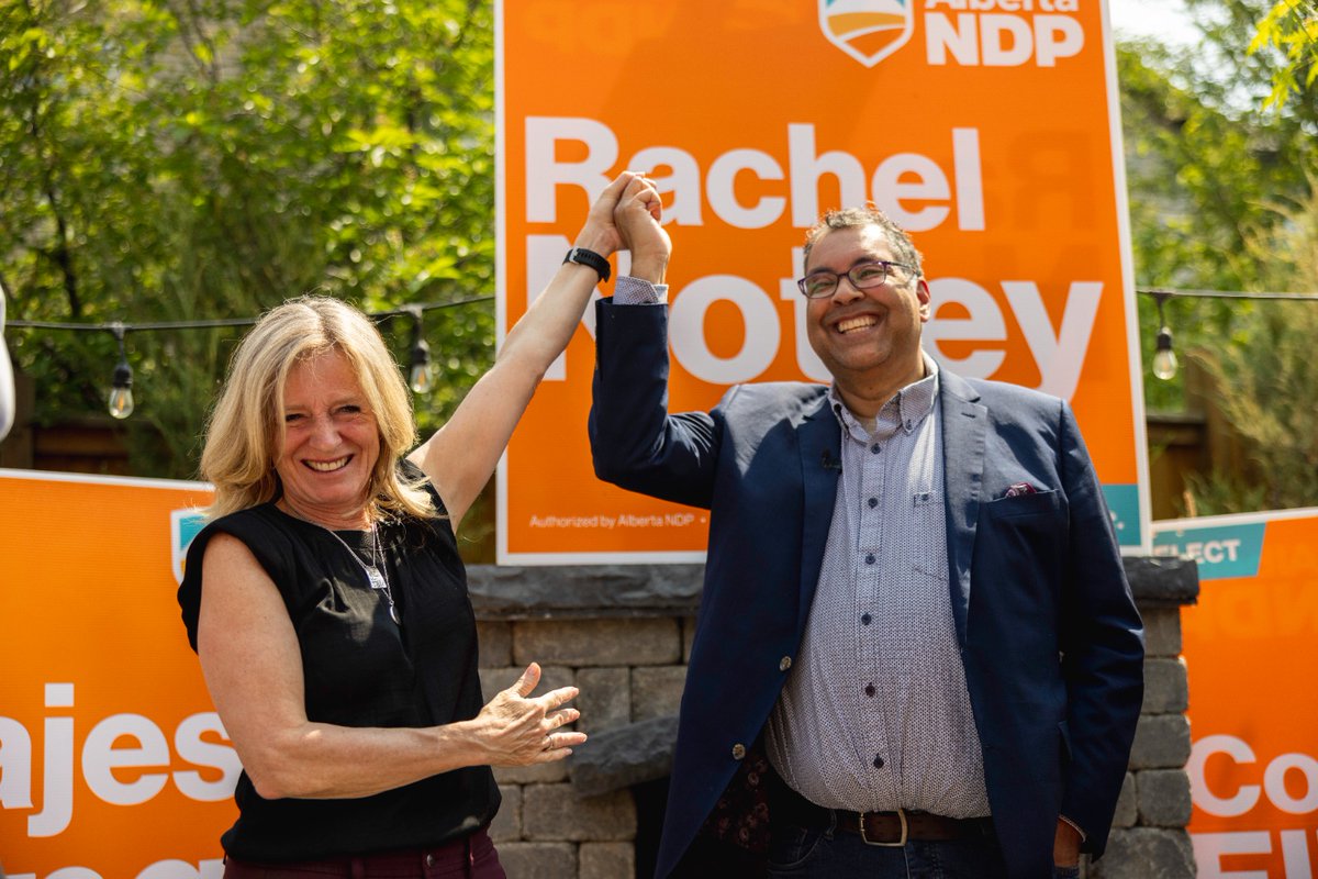 Naheed Nenshi and I didn’t always agree, but we were always committed to the public good.

I’m proud to have @nenshi’s endorsement today.

Friends, this election is too important to sit on the fence.

We need to build a better future with a stable, trustworthy government.