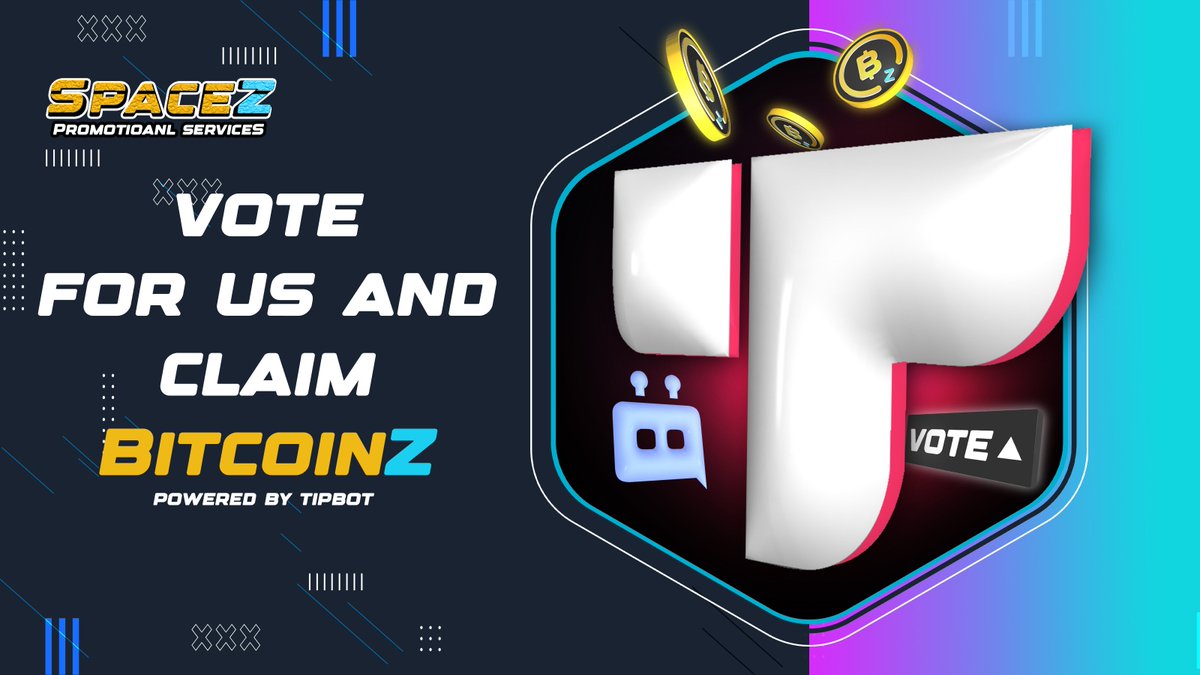 Vote for SpaceZ Server on @JoinTopgg and claim #BitcoinZ rewards, the premier #Discord server explorer! 🚀

All thanks and appreciation to the @wrkzcoin team 🥰