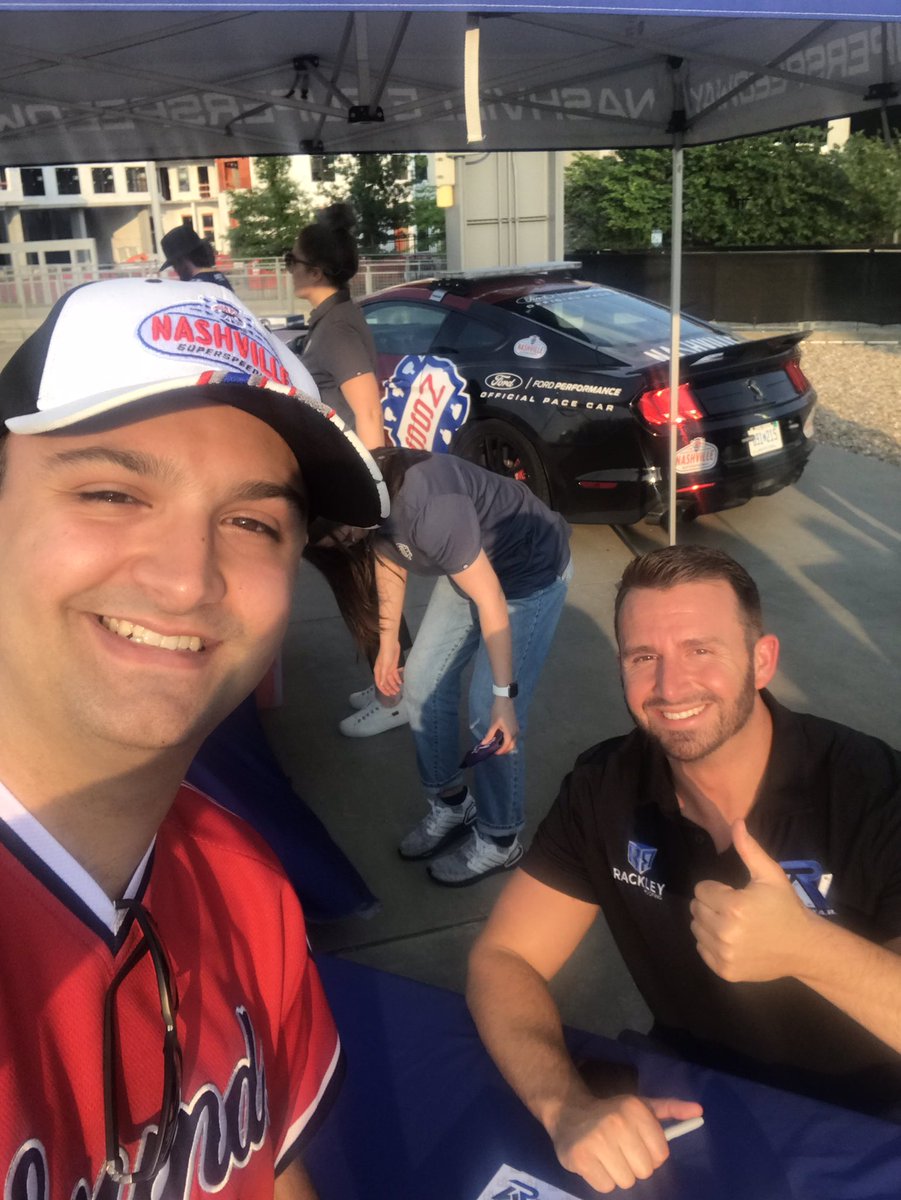 Got to meet Matt Dibenedetto at a Sounds game the other night! He’s been having good runs as of late and will be getting another win soon. #nascar #mattdibenedetto #nashvillesounds #firsthorizonpark #nashvillesuperspeedway