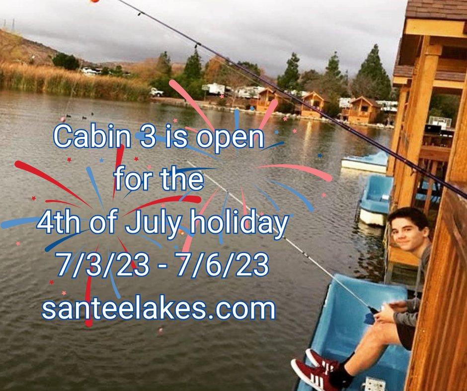 How fun!

#Cabin #FloatingCabin #FishFromTheDeck #Parade #Camping