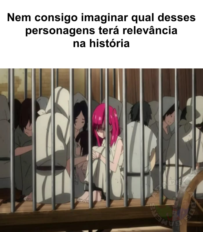 Os elencos em animes são quase todos assim