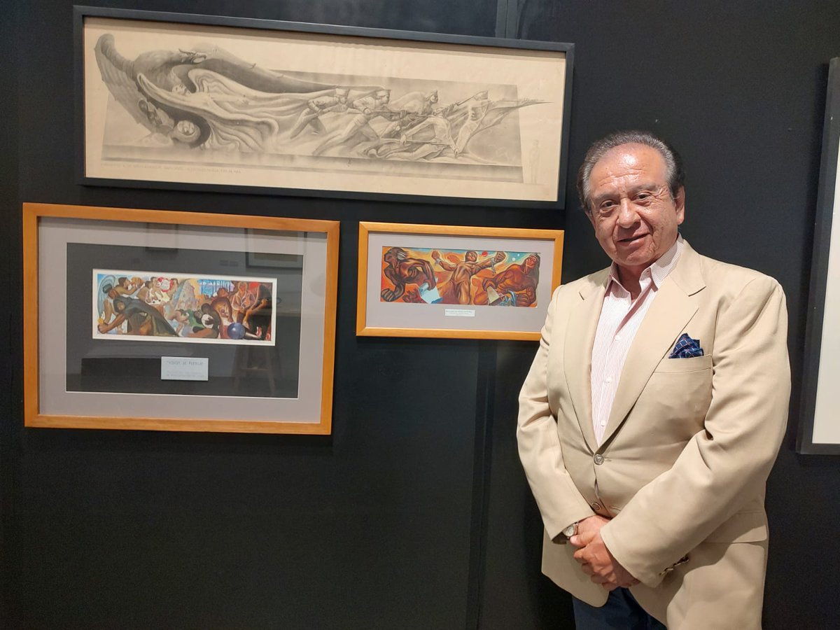polodelara's tweet photo. Agradezco a mis Amigos los Maestros Esteban Ramírez y Ramiro Fernández la invitación a la presentación del libro publicado por la @BUAP  "Huellaseneltiempo" sobre  El GRAN MURALISTA POBLANO #FernandoRamirezOsorio  orgullo de la #GRANDEZADEPUEBLA @FactorRadioPue @SarahiiMunoz https://t.co/7mnTZyh2Ry