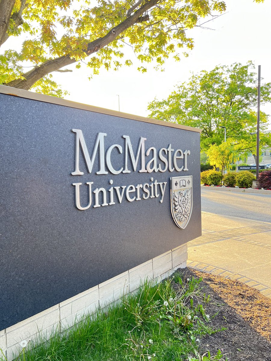 Gusbakhoda's tweet photo. We are in Hamilton, Ontario and visited @McMasterU’s campus. 
In memory of #ImanAghabali and all the beautiful lives lost in #PS752 that was shot down by #IRGCterrorists.
#ps752justice 🖤🖤🖤 https://t.co/4NisETpGwT