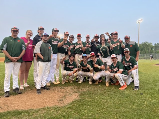 District Champs! Honored to receive 2nd Team All-District for P my Sophomore year.  Congrats to <a href="/MehaffeyPeyton/">Peyton Mehaffey</a> 1st team, <a href="/sam_linebaugh7/">Sam Linebaugh</a> <a href="/SeanMartin0406/">Sean Martin</a> <a href="/WesternTrey/">Trey Western</a> 2nd team, @n_wiles11 honorable mention @PBRVirginiaDC <a href="/KRBaseball1/">KR Baseball</a> <a href="/ftrstarsseries/">New Balance 𝗙𝘂𝘁𝘂𝗿𝗲 𝗦𝘁𝗮𝗿𝘀 𝗦𝗲𝗿𝗶𝗲𝘀</a>