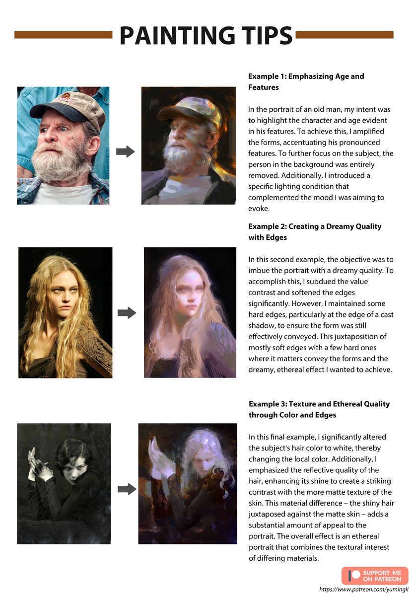 _Yuming_Li's tweet image. more painting tips since people enjoy these!