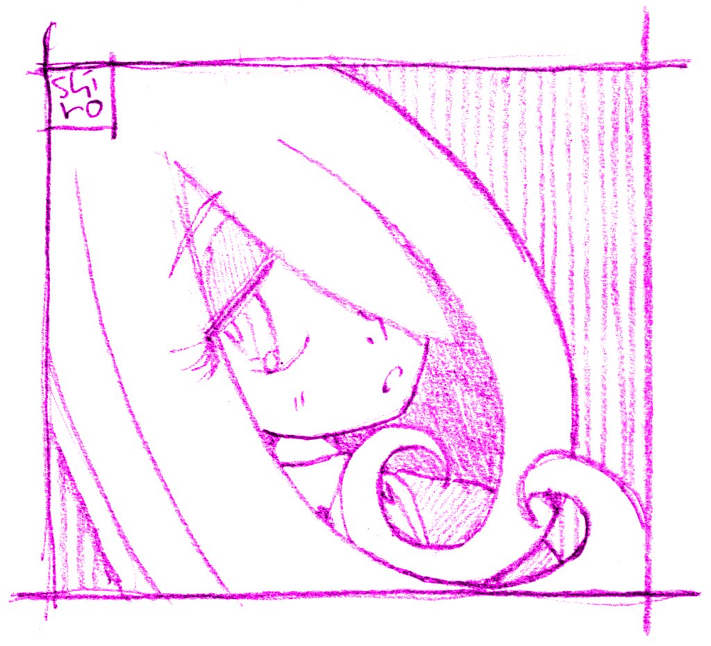 特にどれということもないので指が当たったやつ(・×・) #自分の代表作だと思う絵を一枚だけ選んでみよう