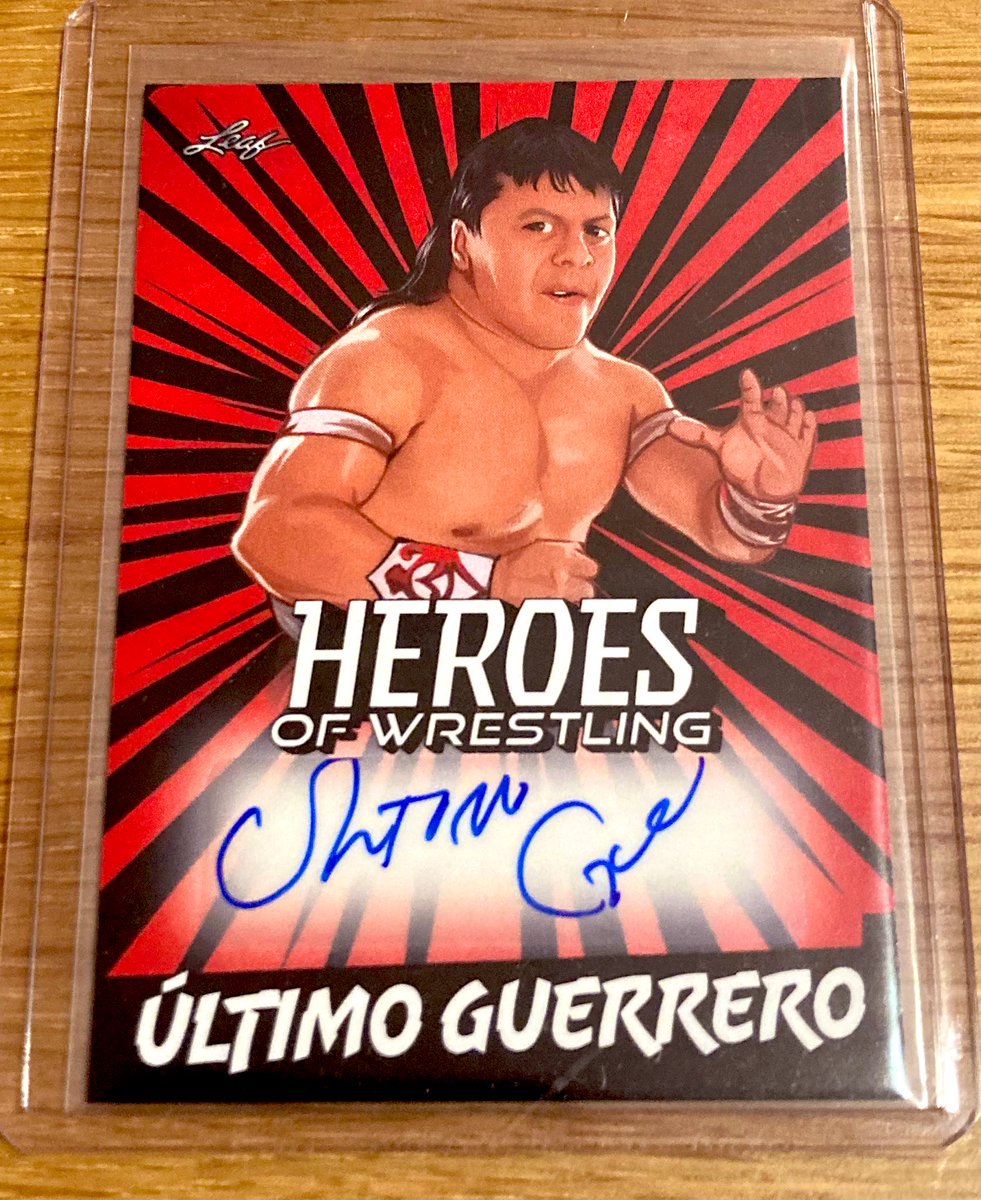 Leaf Heroes of Wrestling 2023 ✍️ Último Guerrero
#ÚltimoGuerrero
#LeafHeroesOfWrestling