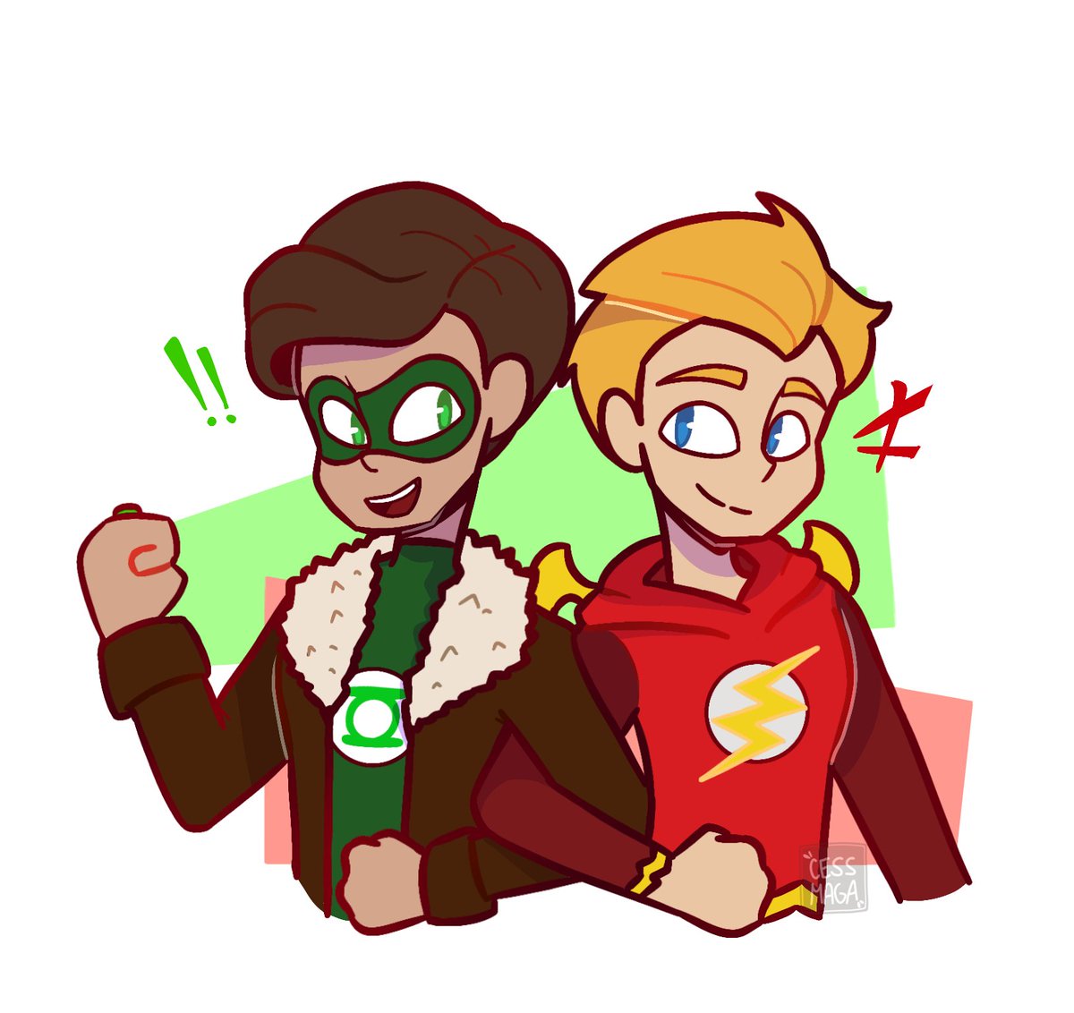 boys!! ❤️💚
#haljordan #barryallen #halbarry #halxbarry #dcshg #dcsuperherogirls #myart