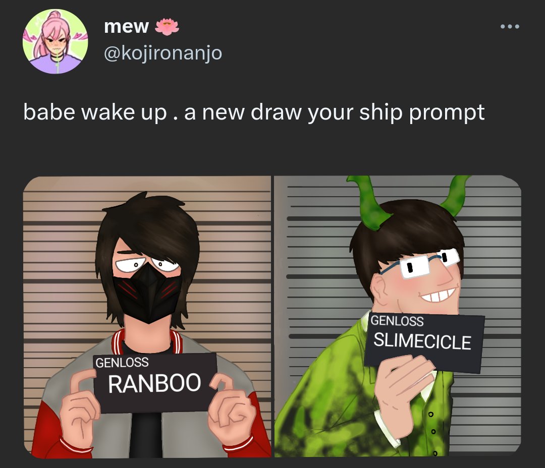 ttheywuu's tweet photo. @kojironanjo I forget how long art takes 😭 this took 3 hours! #ranboo #slimesicle #generationloss #genlosscabin #slimesiclefanart #ranboofanart https://t.co/HRATVvHgWR