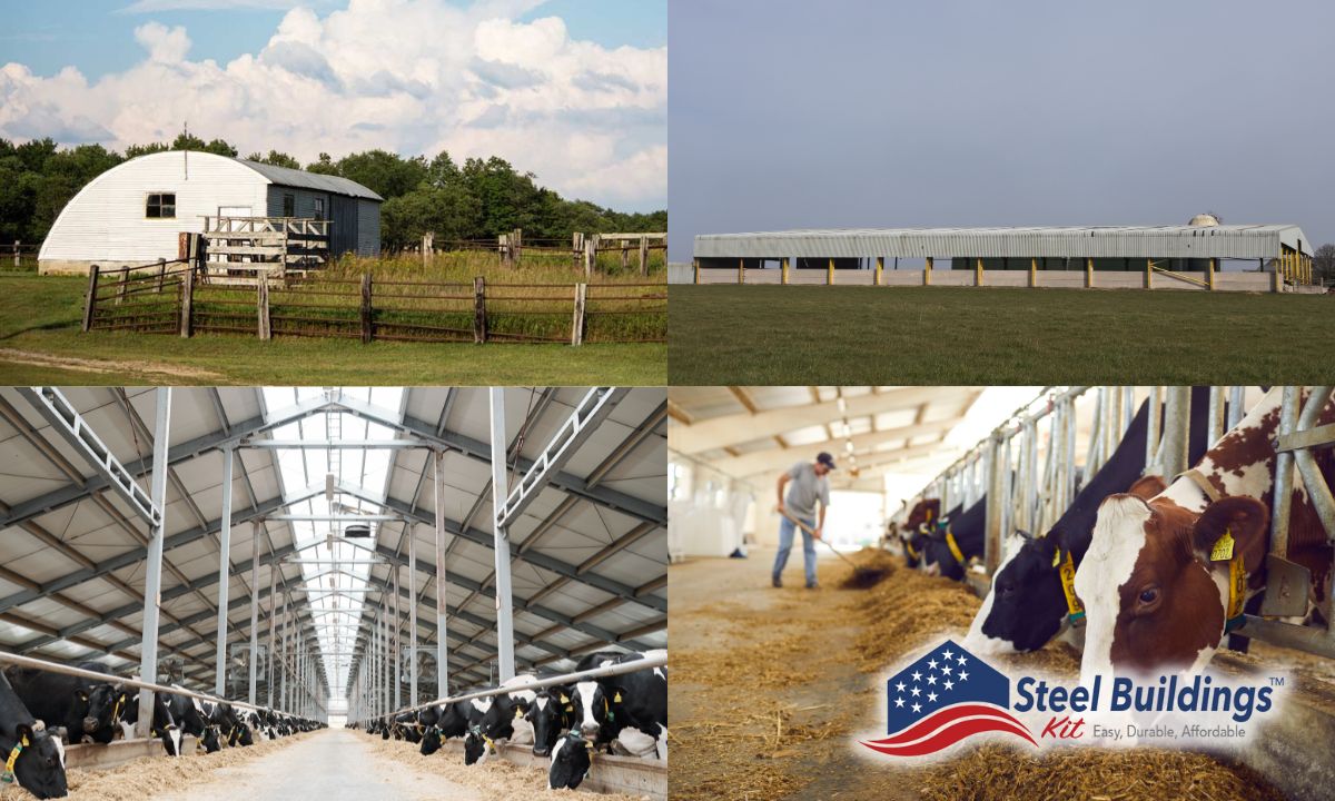 Metal Livestock Shelters: A Comprehensive Guide - steelbuildingskit.com/metal-livestoc… 
#steelbuildings #metalbuildings #prefabbuildings