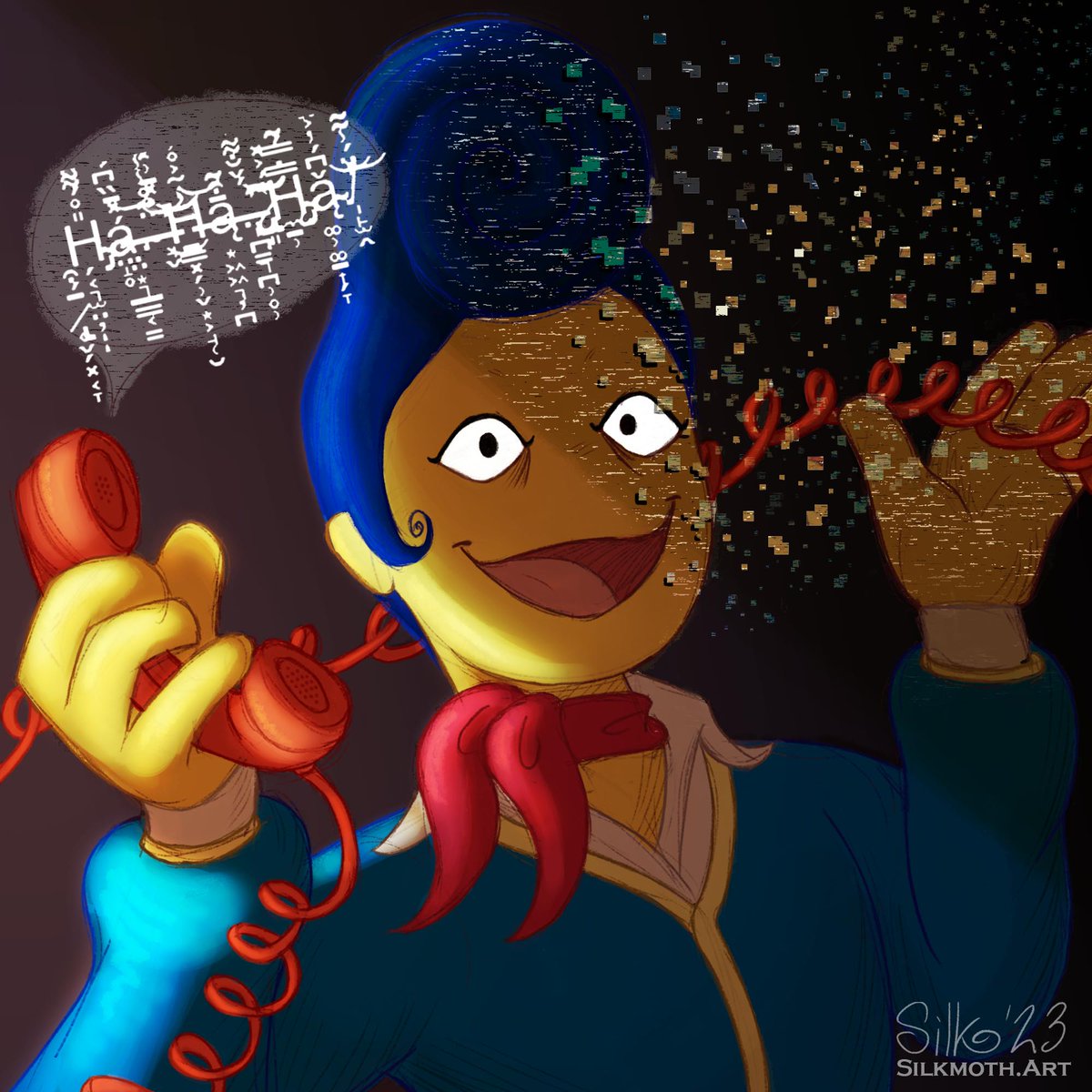 Ha. Ha. Ha.

More spooky Wally content is needed, I think

#welcomehomepuppetshow #welcomehomewally #wallydarling #scopophobia #eyecontact #horror #digitaldrawing